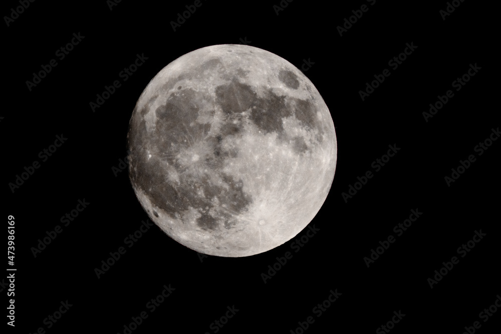 full moon over black full moon over black