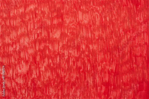 
Permanent red marker doodles pattern texture brushes on white background. Closeup of red marker doodles on white paper background.