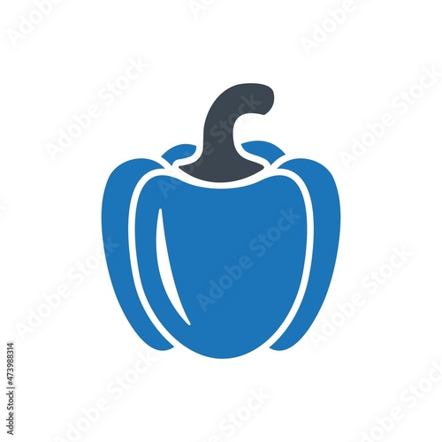 Capsicum icon ( vector illustration )