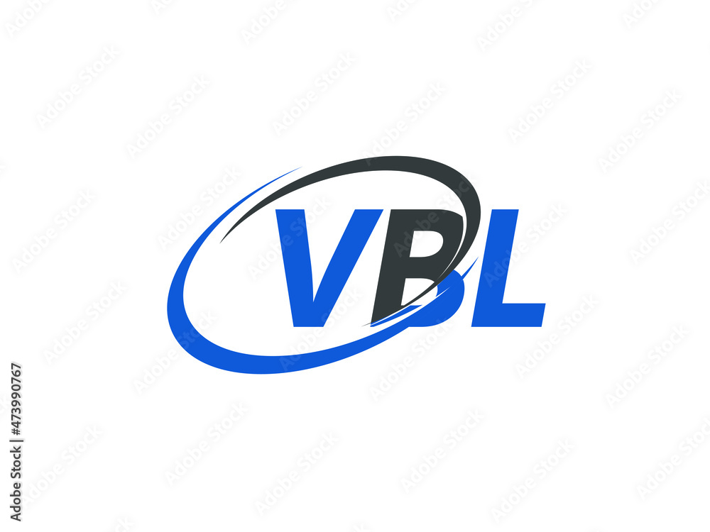 VBL letter creative modern elegant swoosh logo design VBL letter creative modern elegant swoosh logo design