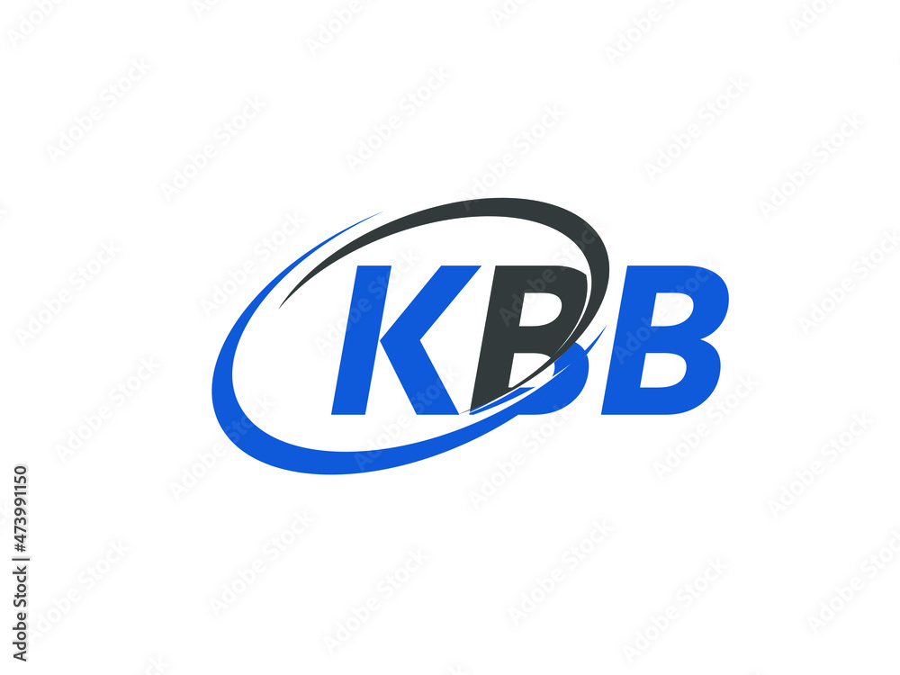 KBB letter creative modern elegant swoosh logo design KBB letter creative modern elegant swoosh logo design