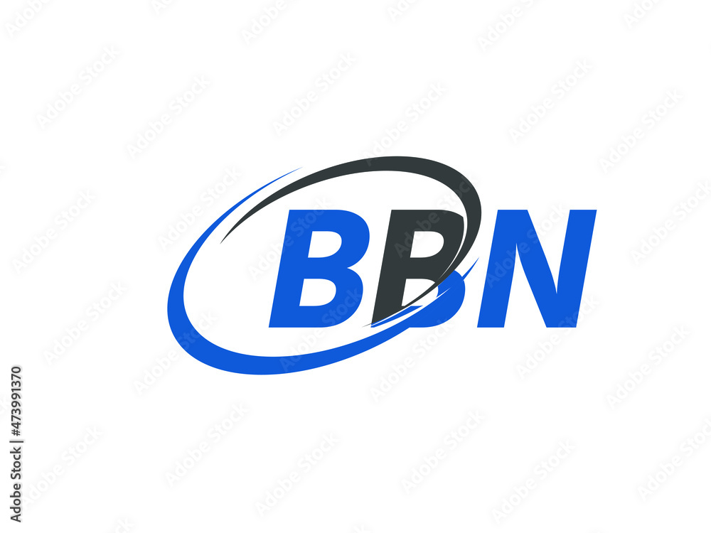 BBN letter creative modern elegant swoosh logo design BBN letter creative modern elegant swoosh logo design
