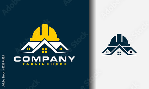 real estate helmet logo