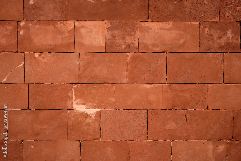 Obraz premium Claystone brick wall