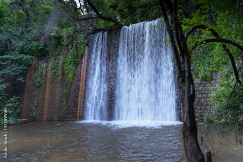 Waterfall in hidden location in Macedonia