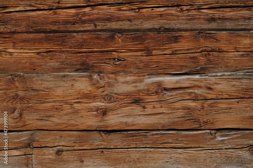 Tableau sur toile Mur en bois