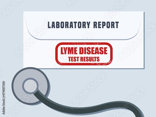 Lyme disease medical test results