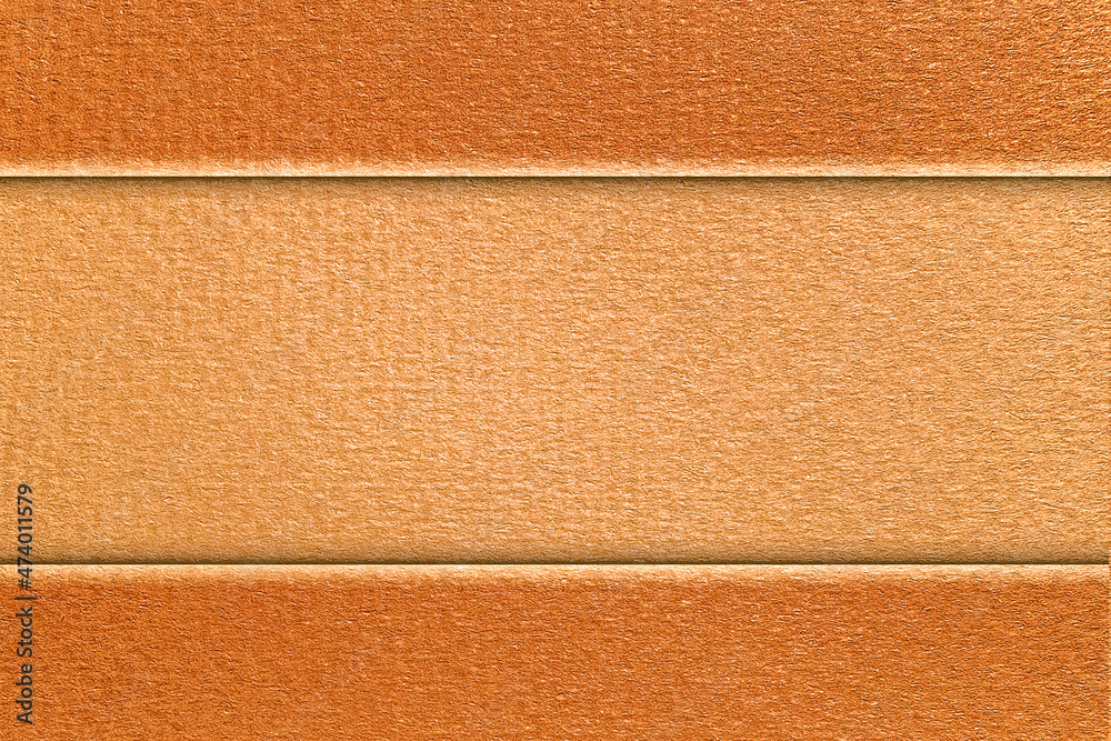 Fototapeta premium Cardboard background with horizontal stripes