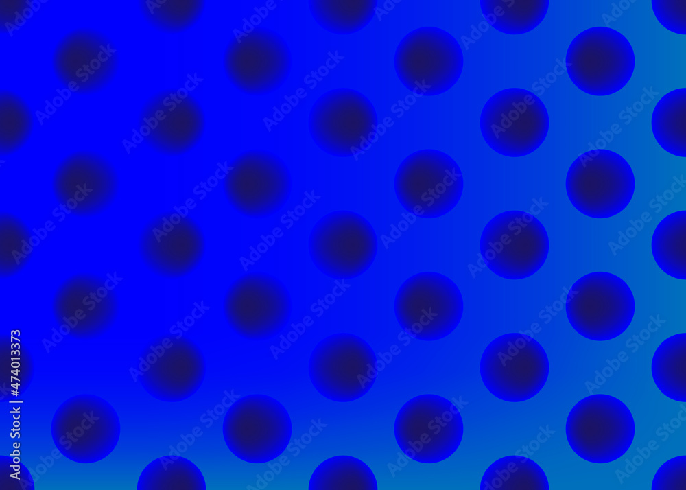 Geometric seamless pattern with blue balls. Geometric seamless pattern with blue balls.