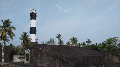 Anjengo light house, Thiruvananthapuram, Kerala photo