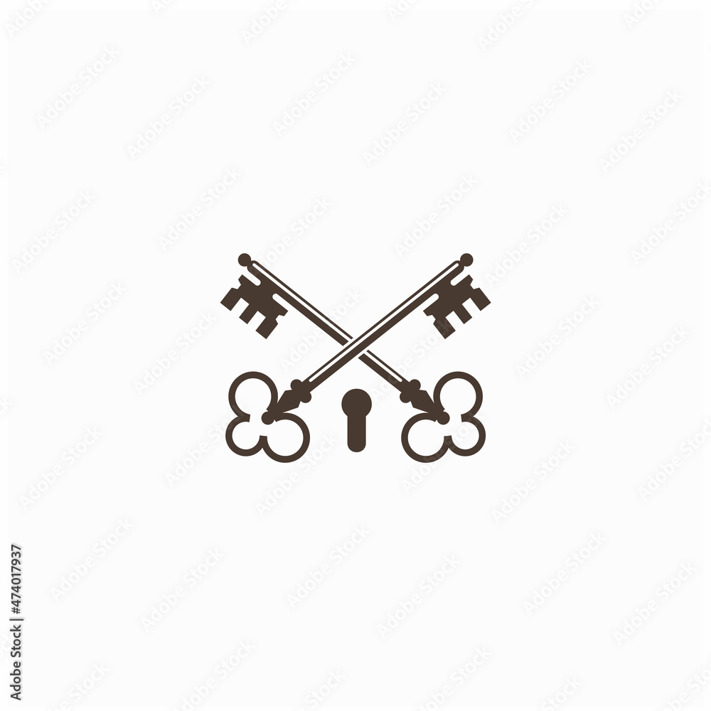 home Key logo design premium vector, icon isolated on white background home Key logo design premium vector, icon isolated on white background