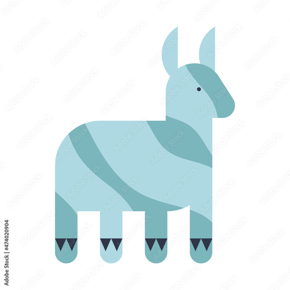 Fototapeta premium mule manger character