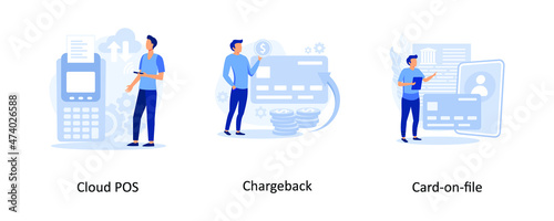 Chargeback illustration exclusive design inspiration 