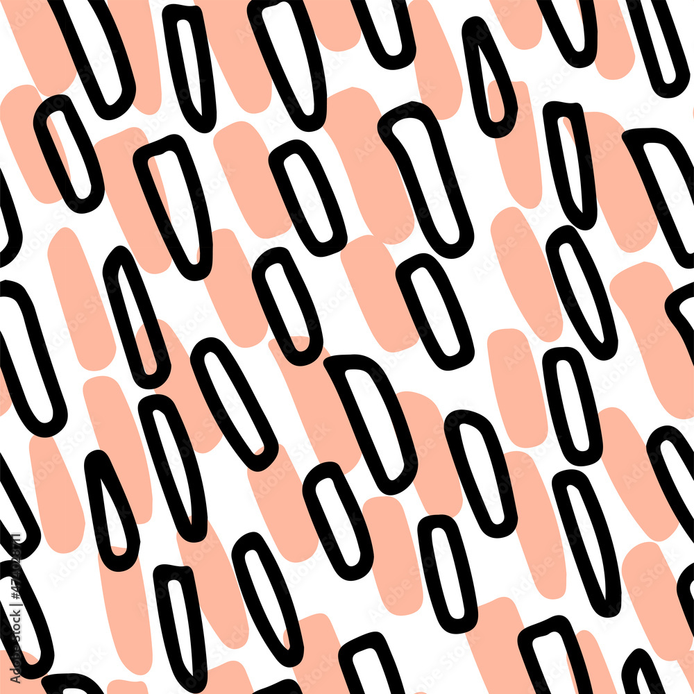 Contemporary modern trendy vector illustrations. Creative doodle art seamless pattern with different shapes and textures. Contemporary modern trendy vector illustrations. Creative doodle art seamless pattern with different shapes and textures.