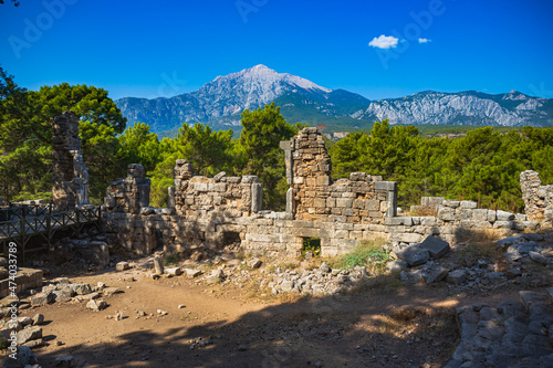 Phaselis ruin photo