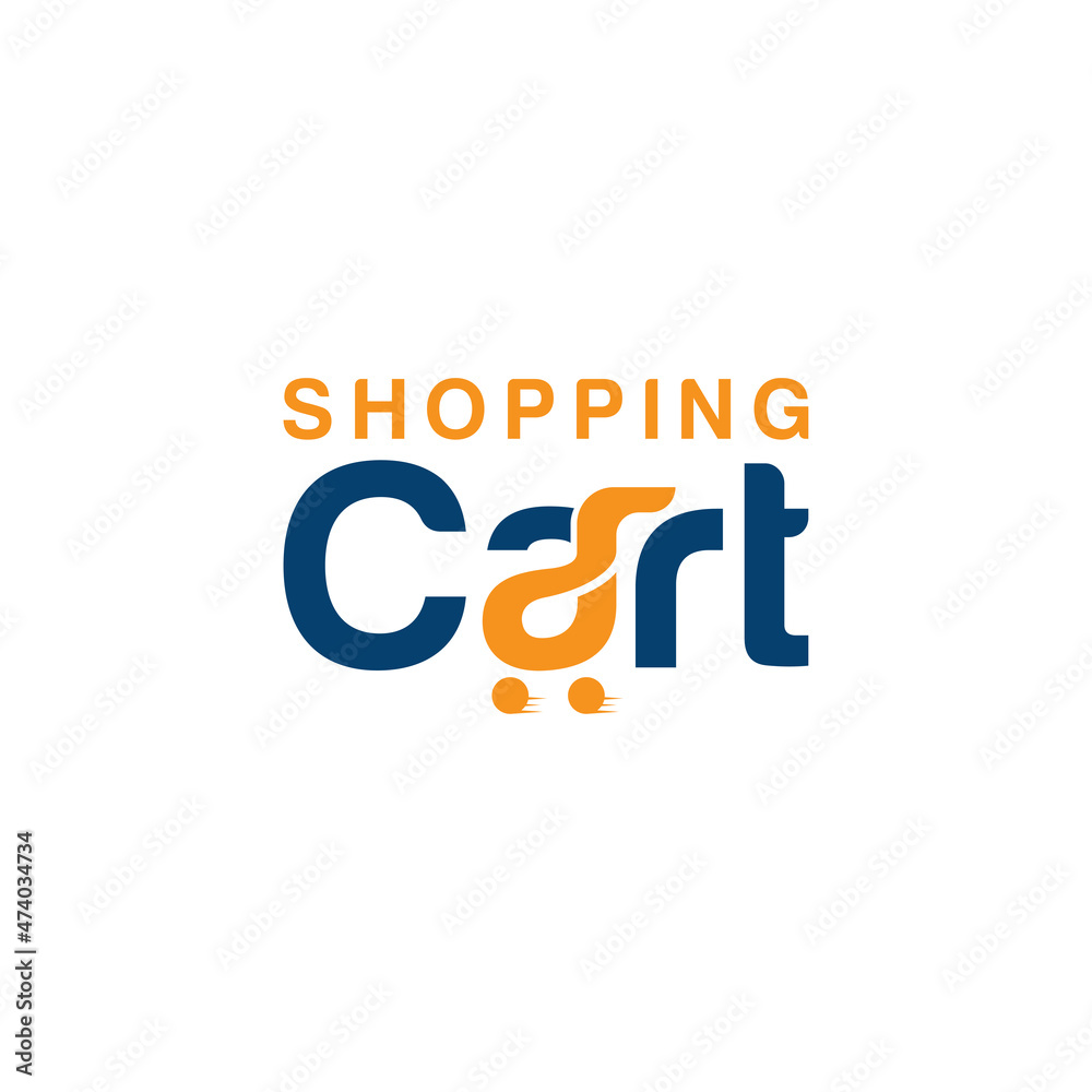 Online shopping logo template on transparent background PNG - Similar PNG