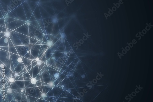 Abstract digital technology concept background
