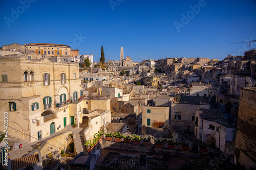 The ancient buildings of Matera in Italy - the cultural capital of Europe - travel photography