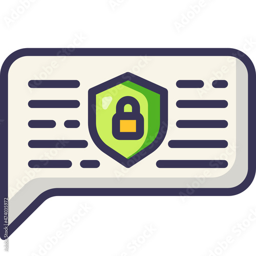 private chat line icon