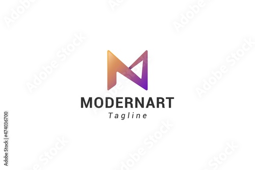 Free Download Letter m creative modern logo - GFXLoad