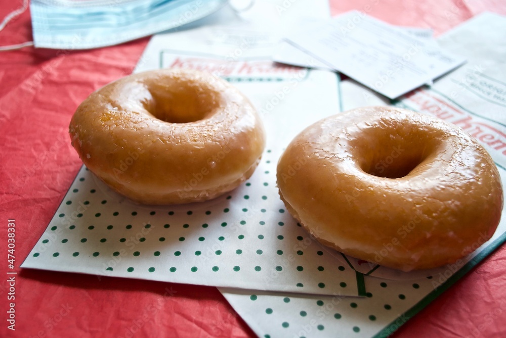Krispy Kreme Doughnuts offers free Original Glazed doughnut to Krispy Kreme Doughnuts offers free Original Glazed doughnut to