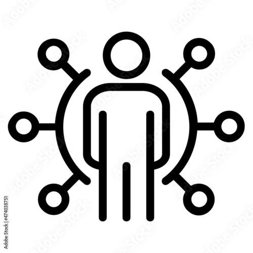 people multitask icon
