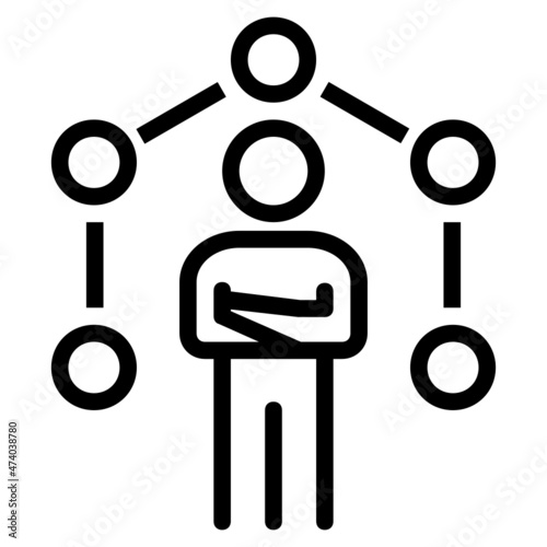 people multitask icon