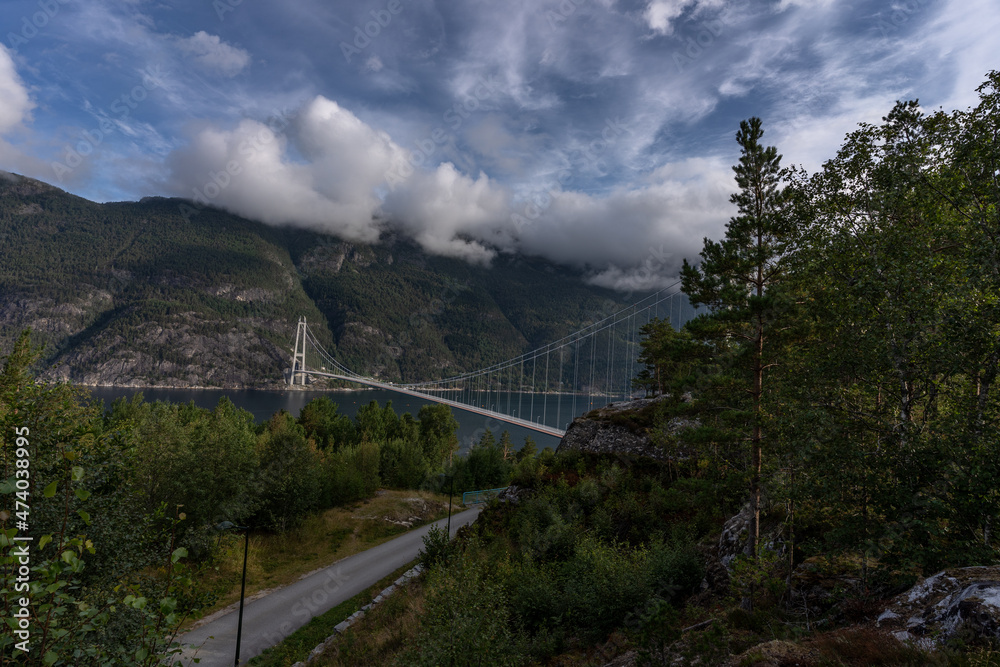 bridge in the mountains