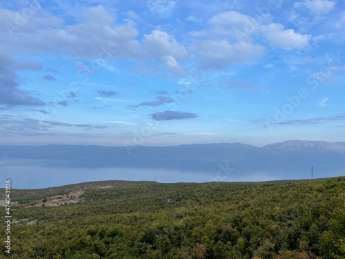 Lake Ohrid, Galicica National Park Panorama