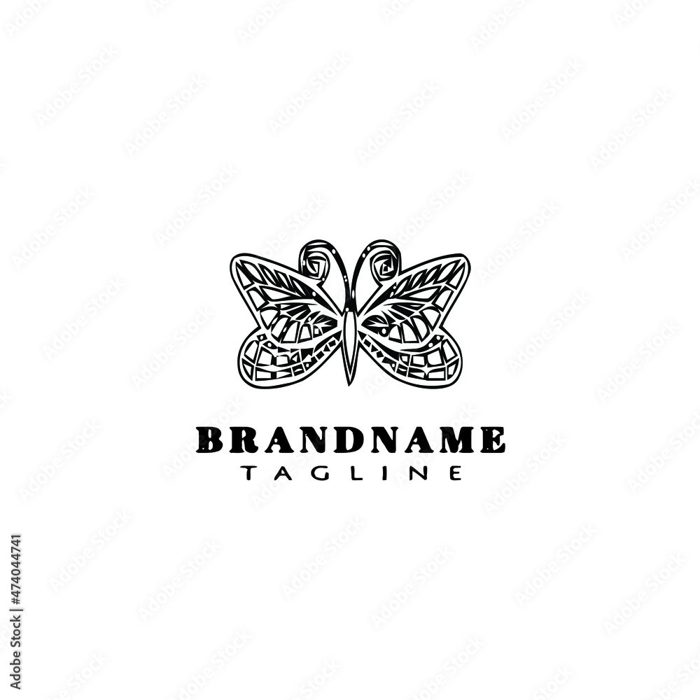 butterfly logo cartoon icon design template cute isolated vector illustration butterfly logo cartoon icon design template cute isolated vector illustration
