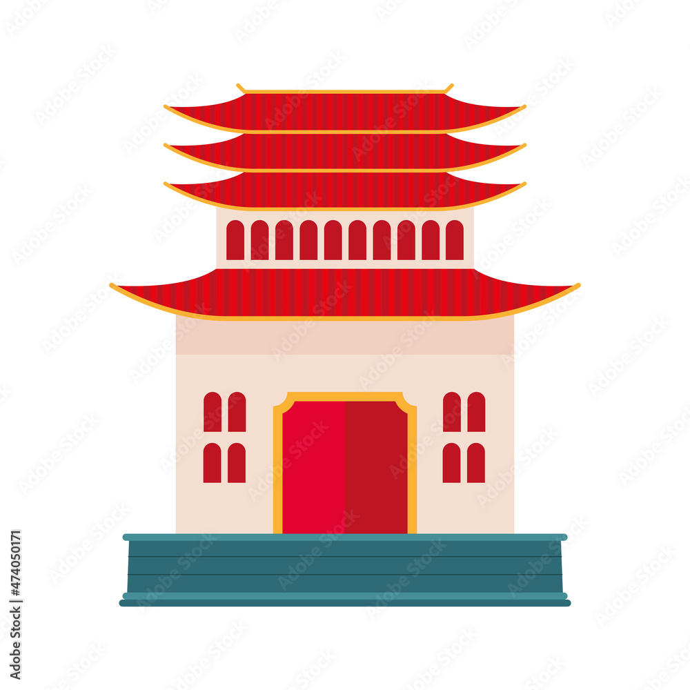 chinese pagoda facade chinese pagoda facade