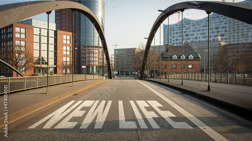 Street Sign NEW LIFE