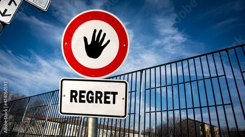 Street Sign Satisfaction versus Regret