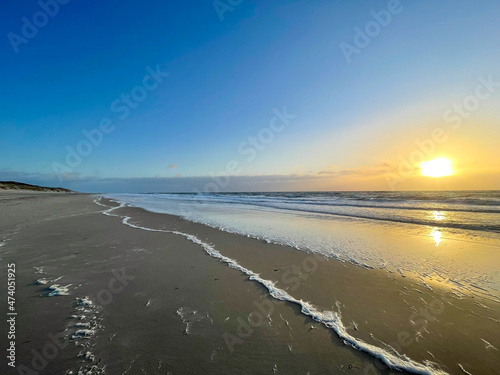 Golden hour in the north of Germany, Sylt
