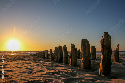 Golden hour in the north of Germany, Sylt