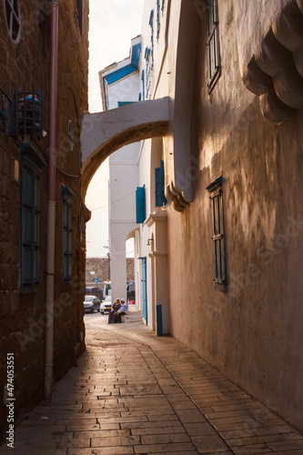 Street in the old city of Akko