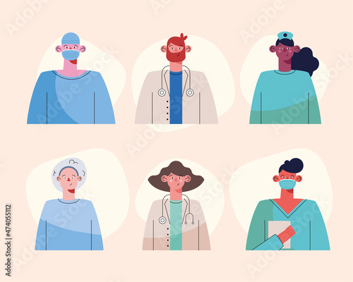 six doctors staff