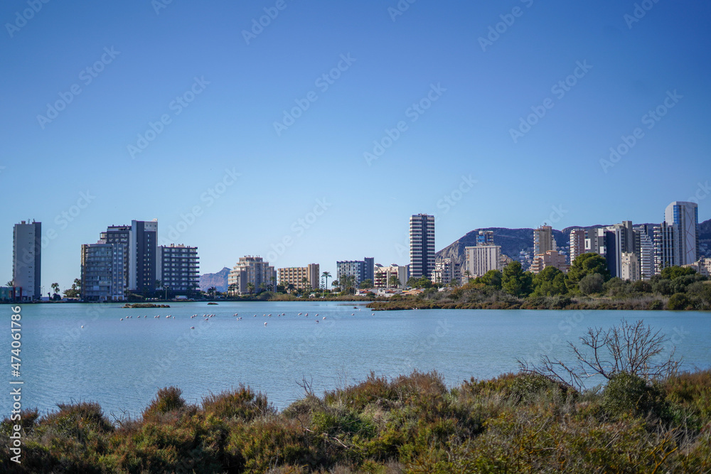 Obraz premium city skyline