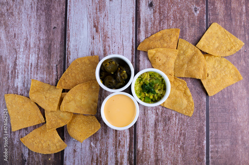 tasty mexican food burritos anda nachos