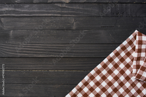 tablecloth dark wooden background kitchen textiles texture