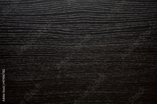 Dark  black wood table texture blank design background