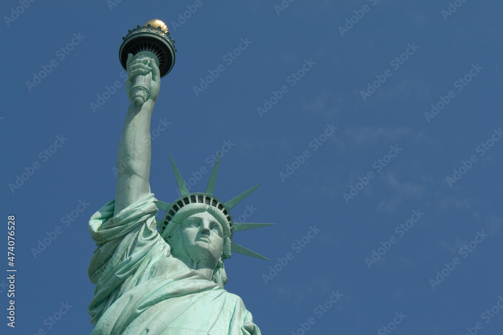 Fototapeta premium The Statue of Liberty in New York city.