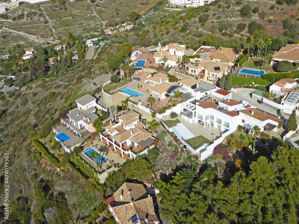 	
Aerial view of  La Herradura, Spain	
