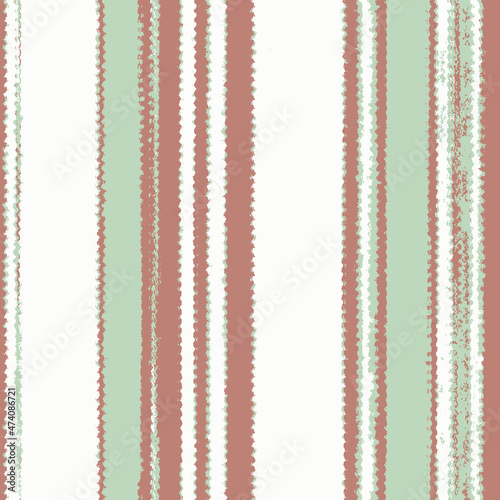Abstract watercolor effect texture Ikat seamless stripe pattern . Tie dye ink textured . Japanese print with stripes digital Seamless print pattern design natural earth tone canvas linen texture
