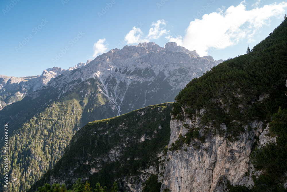 View from Monte Piano into Val di Landro, Dolomites