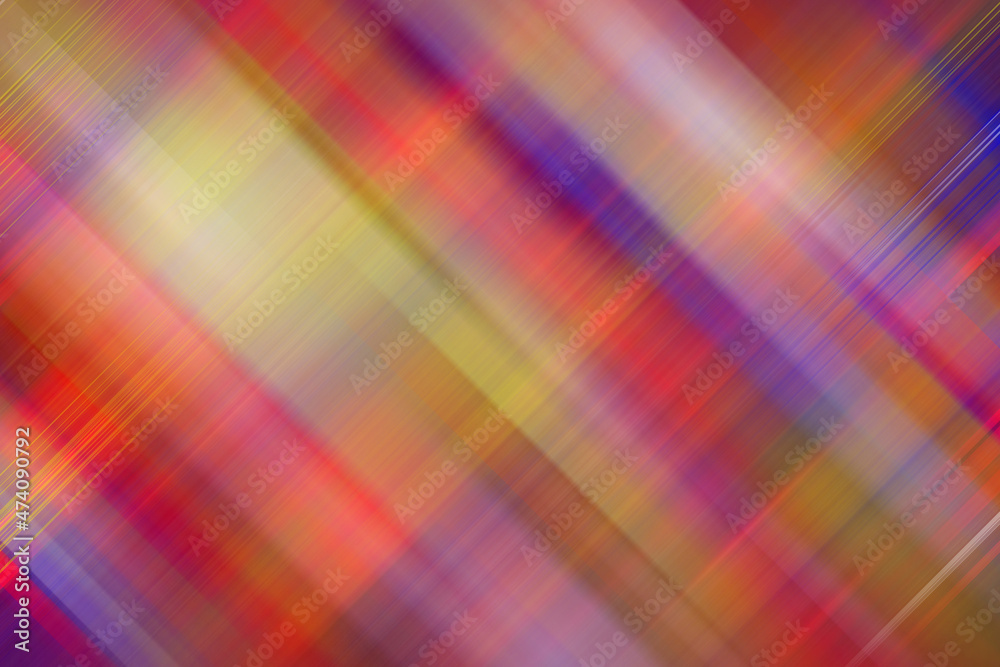 Diagonal blurred lines. Simple panoramic geometric background for design.
