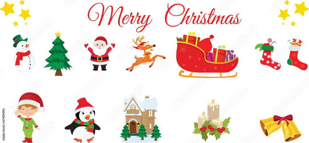 Christmas design elements, Vector, quality design, decorotive items, Santa, Xmas, bell, cute penguin, pine tree, christmas house, deer, penguin, elf boy etc. Christmas design elements, Vector, quality design, decorotive items, Santa, Xmas, bell, cute penguin, pine tree, christmas house, deer, penguin, elf boy etc.