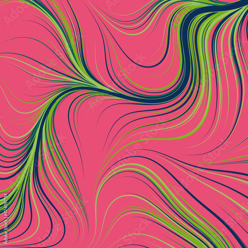 Abstract Perlin Noise Geometric Pattern generative computational art illustration