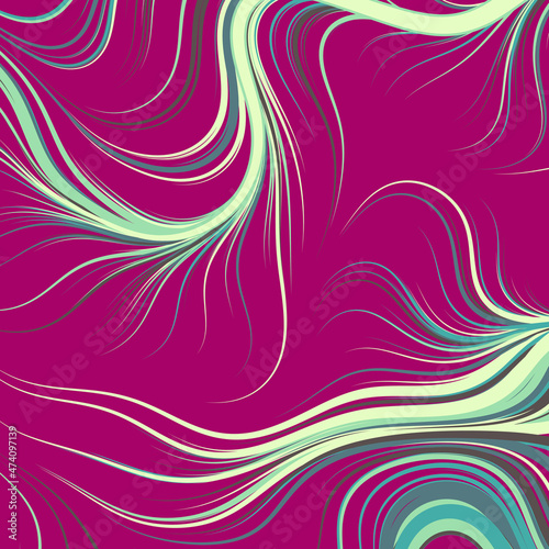 Abstract Perlin Noise Geometric Pattern generative computational art illustration