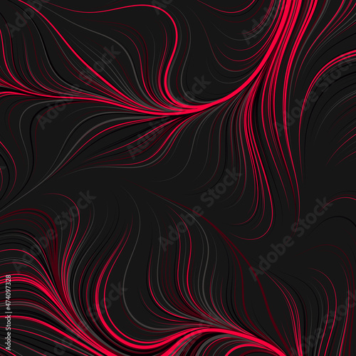 Abstract Perlin Noise Geometric Pattern generative computational art illustration